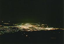 北海道旅行　小樽の夜景