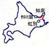 北海道旅行記地図